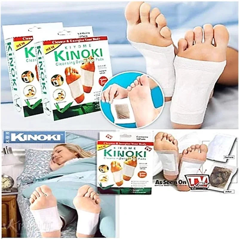 Parches de desintoxicación para pies 50 PCS