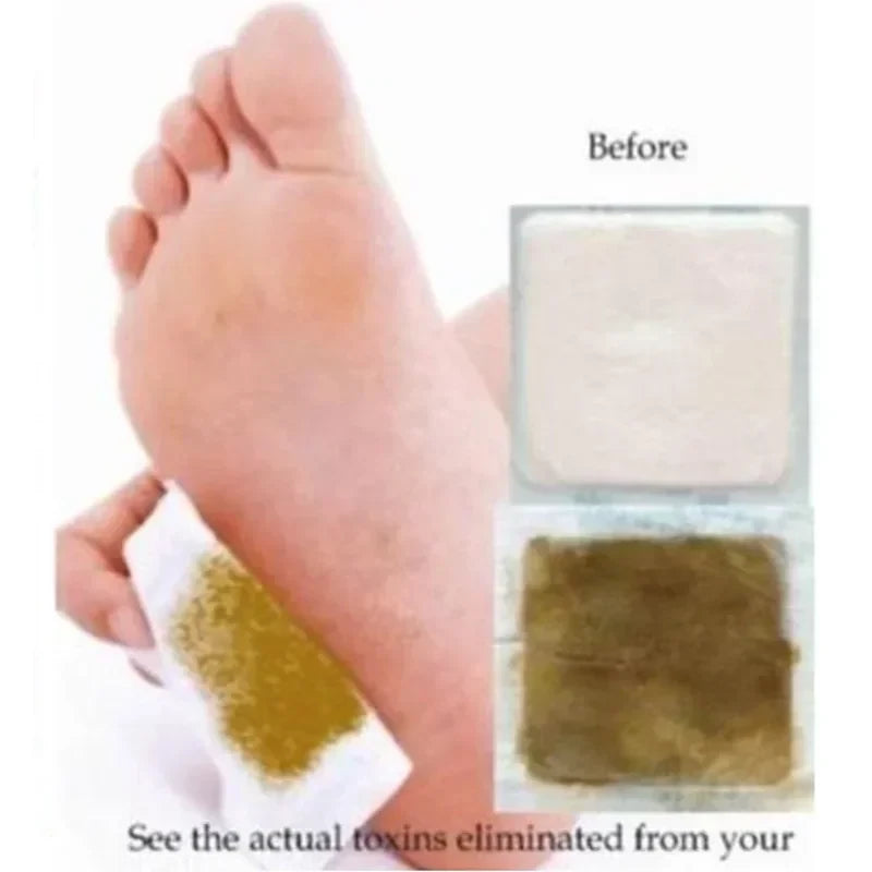 Parches de desintoxicación para pies 50 PCS