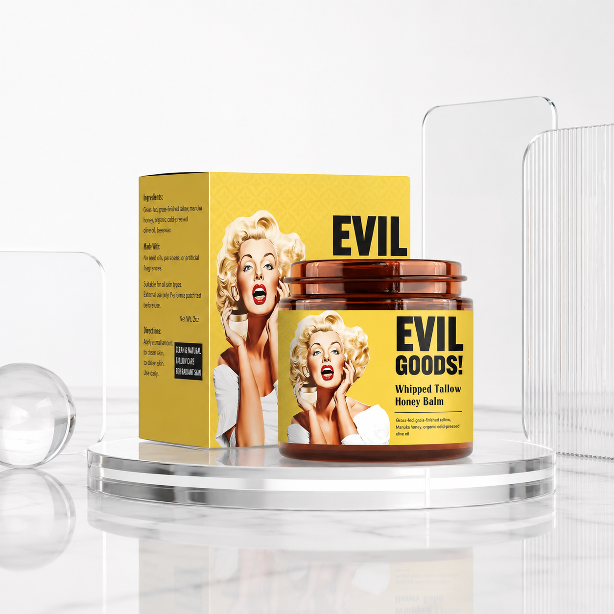Crema Hidratante Evil Goods Manteca